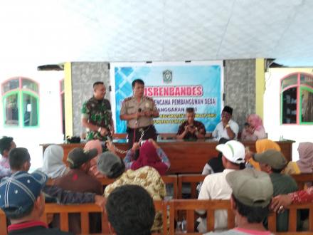 ARAHAN DARI KAPOLSEK & DANRAMIL KEDUNGJAJANG