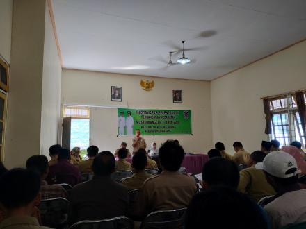 RAPAT MUSRENBANG TINGKAT KECAMATAN TAHUN ANGGARAN 2020