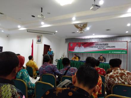 SOSIALISASI PERATURAN BUPATI LUMAJANG